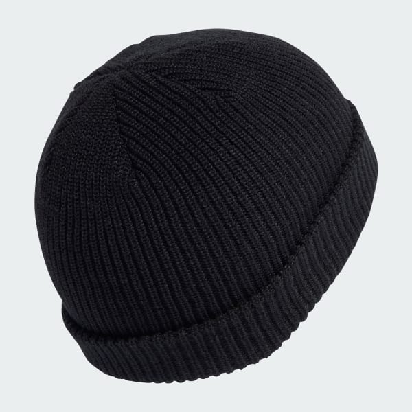 Black Adicolor Short Beanie