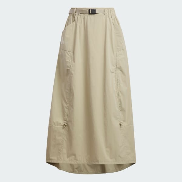 Brown 엑스플로릭 윈드브레이커 스커트