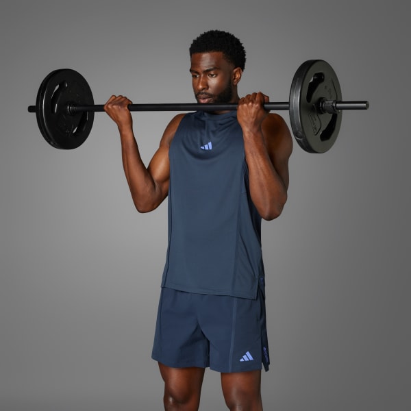 สีน้ำเงิน เสื้อกล้าม Designed for Training Pro Series