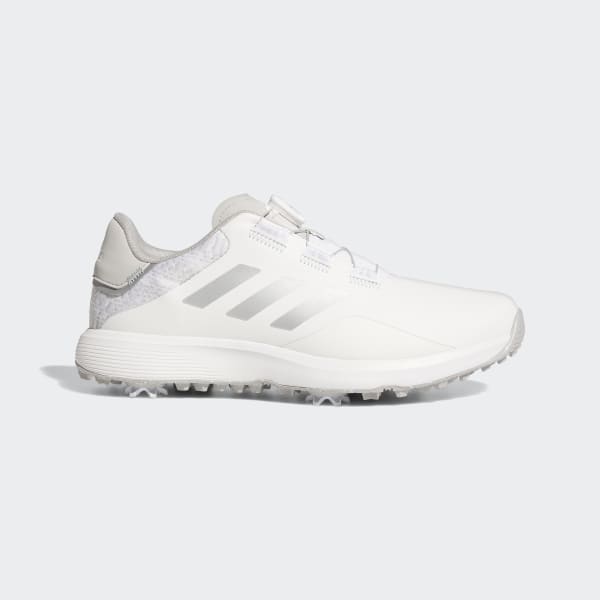 White S2G BOA Wide Golf Shoes