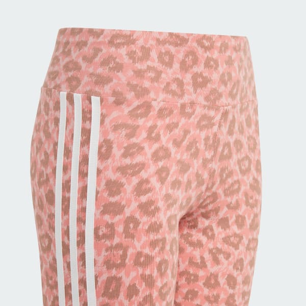 Rosado Licras Animal Allover Print High Waist