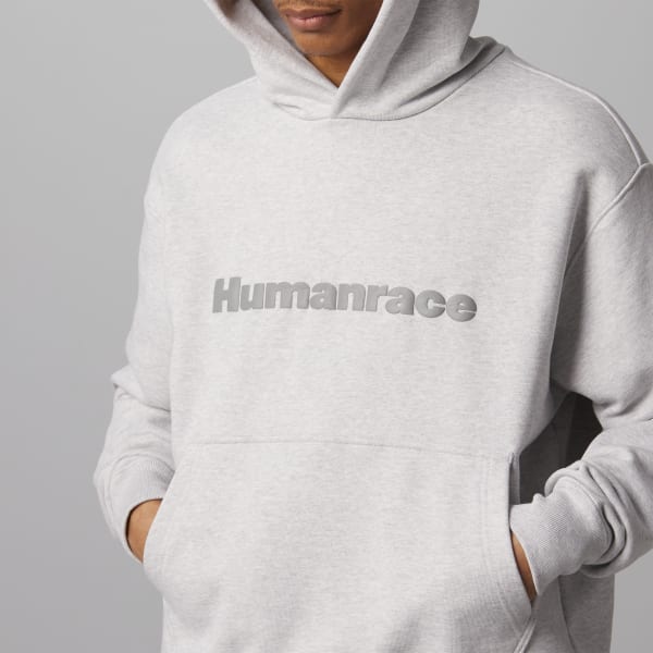 Grey Pharrell Williams Basics Hoodie (Gender Neutral) ZF401