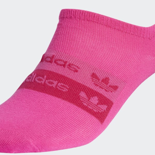 adidas Stacked Forum NoShow Socks 3 Pairs Pink adidas US