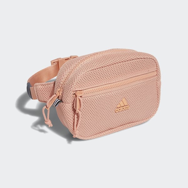 adidas Air Mesh Waist Pack - Pink, Unisex Training