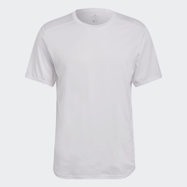Blanc T-shirt de running Designed 4