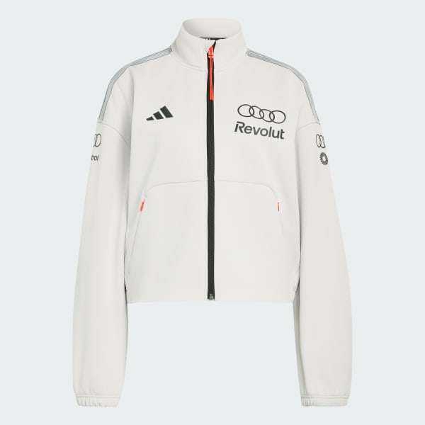Blanc VESTE DE SURVÊTEMENT AUDI REVOLUT F1 TEAM ENGINEERS & MARKETING