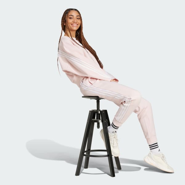 Rosa Future Icons 3-Stripes Regular Bukse