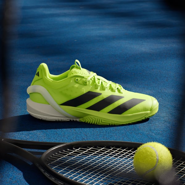 Green Adizero Cybersonic 2 Tennis Shoes