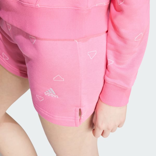 Essentials Monogram Graphic French Terry Shorts