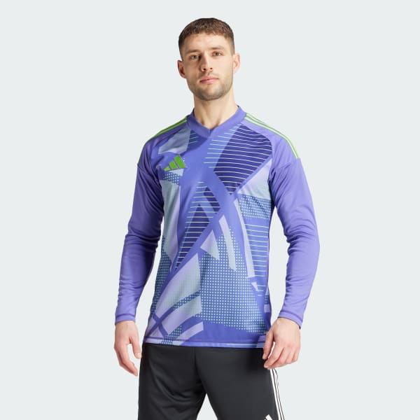 Μωβ Tiro 24 Competition Long Sleeve Goalkeeper Jersey