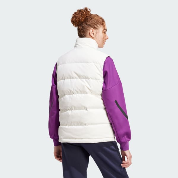 adidas Helionic Down Vest White Free Shipping with adiClub adidas US