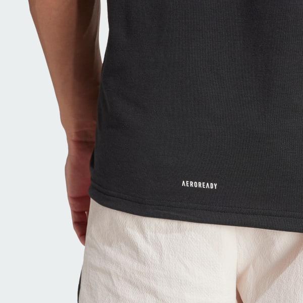 アディダス Les Mills グラフィック 半袖Tシャツ - ブラック