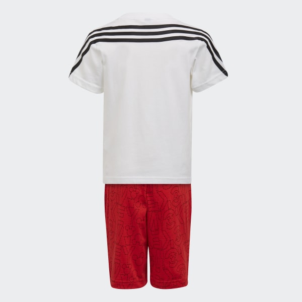 Bialy adidas x Disney Mickey Mouse Summer Set