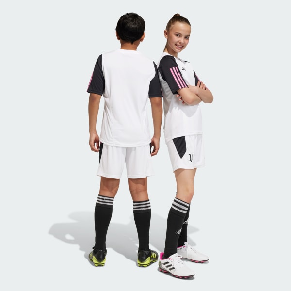 Boys white soccer shorts outlet