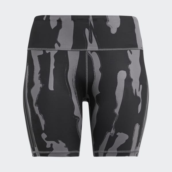 Szary Thebe Magugu Biker Shorts (Plus Size) OO132