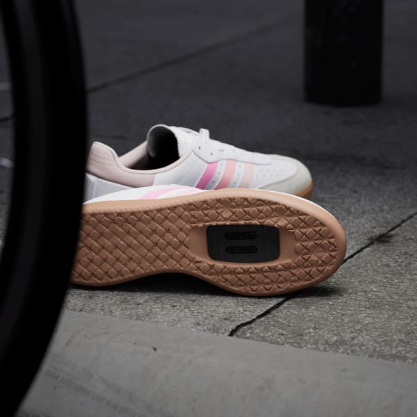adidas Velosamba Leather Shoes - White | Free Shipping with