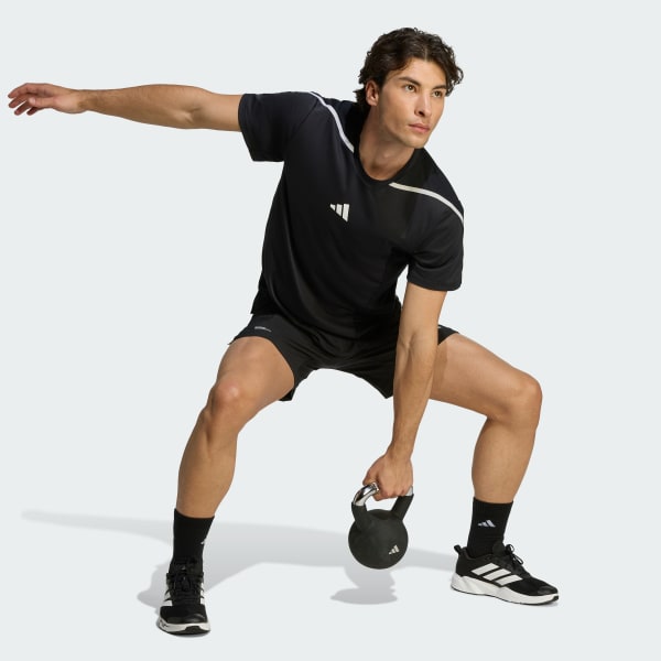 cerná Šortky Tech Apparel CLIMACOOL