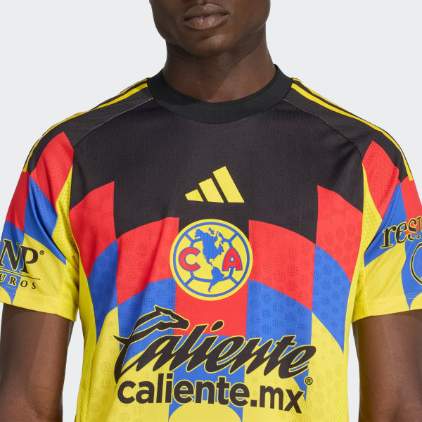 adidas Club America 25/26 Home Authentic Jersey - Yellow | Free