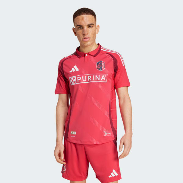 ウェア Crest Soccer Jersey Pink adidas St. Louis CITY SC 25/26 Home Authentic Jersey - Pink