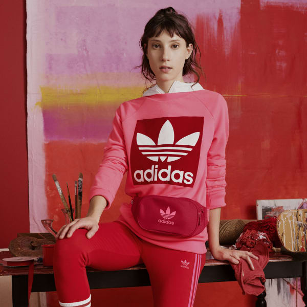 Adidas crossbody bag red sales
