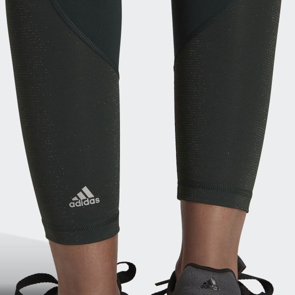Verde Licras de Entrenamiento Optime Pretina Alta CT599