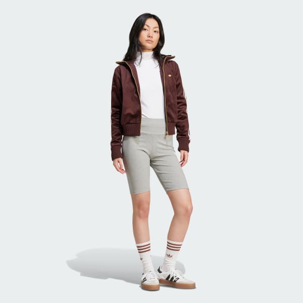 Brown Premium Brushed Velvet Track Top