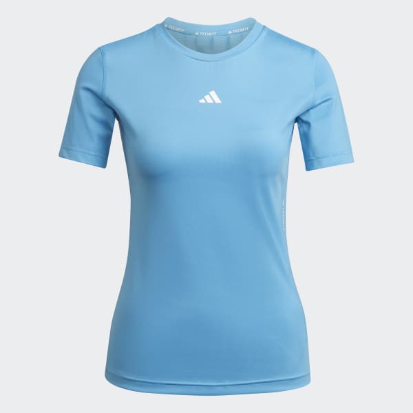 Blauw Techfit Training T-shirt E1684