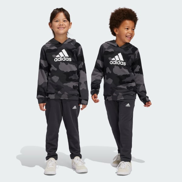 Essentials Allover Print Hoodie Set Kids