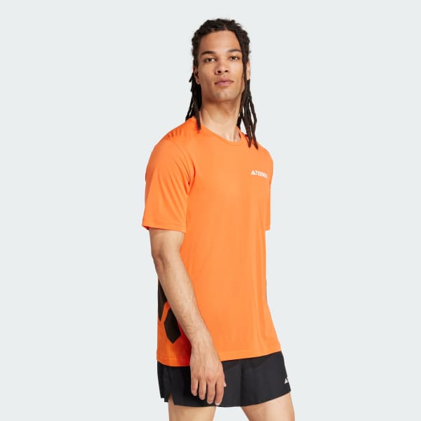 SIDE PANEL SWEAT オレンジ　S adidas Terrex Xperior Climacool+ Tee - Orange | Free Shipping with