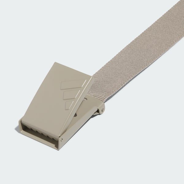 Beige Reversible Webbing Belt