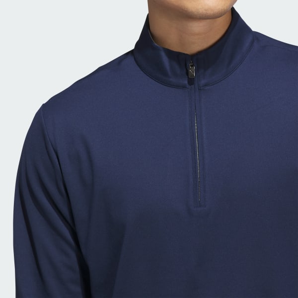 adidas Ultimate365 Classic Quarter-Zip - Blue | Free Shipping with