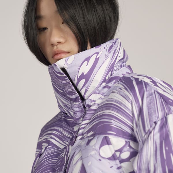 Vit adidas by Stella McCartney Padded Printed Winter Jacket