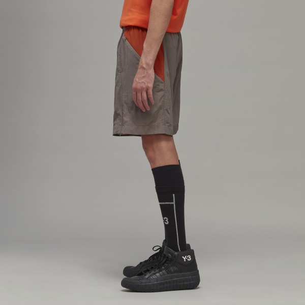 Brown Classic Light Shell Running Shorts SE493