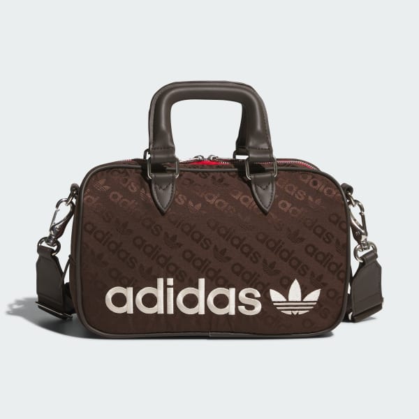 adidas ブラウン バッグ アディダス モノグラム ラウンドバッグ - ブラウン | アディダス