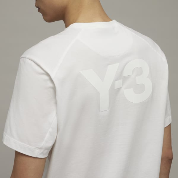Bianco Y-3 CL Logo Tee
