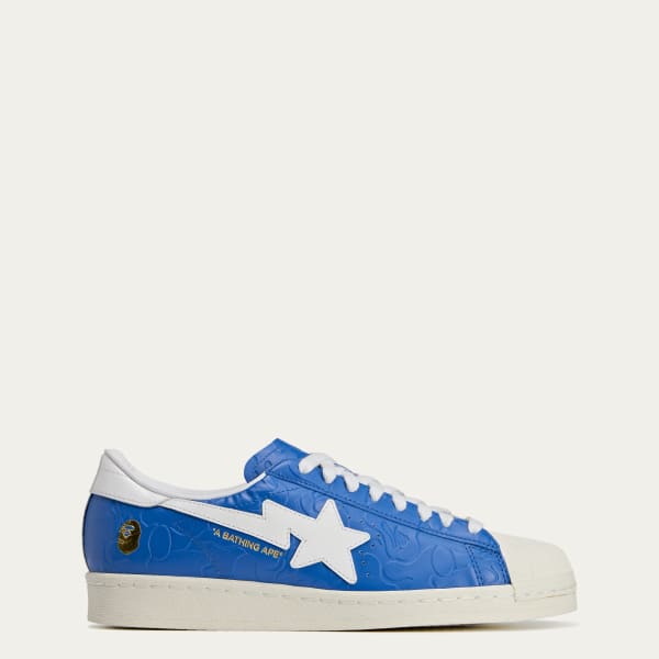 adidas SSTR V BAPE - Blauw | adidas Officiële Shop