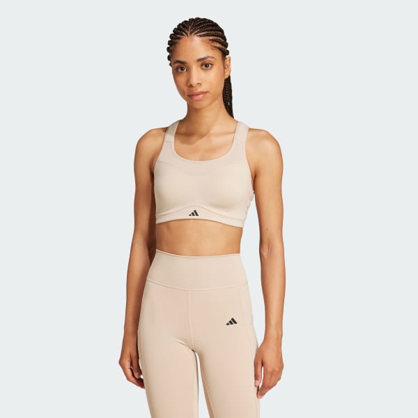 Beige TLRD Impact Training High-Support Sport-BH