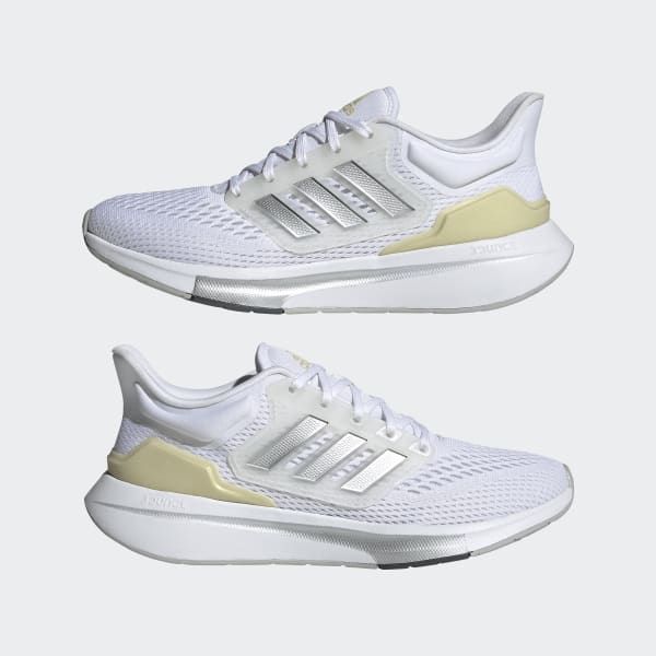 adidas EQ21 Run Shoes - White | adidas UK