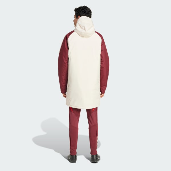 Beige Parka Tiro 24 Stadium FC Bayern München