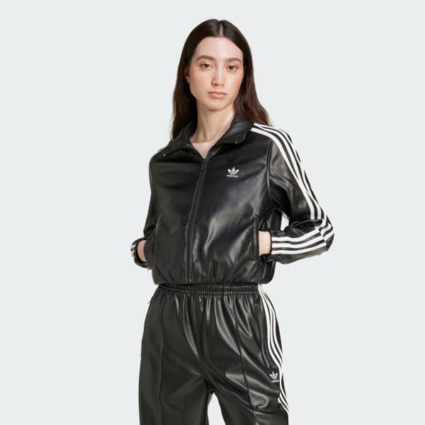 adidas Firebird Pleather Track Top - Siyah | adidas Türkiye