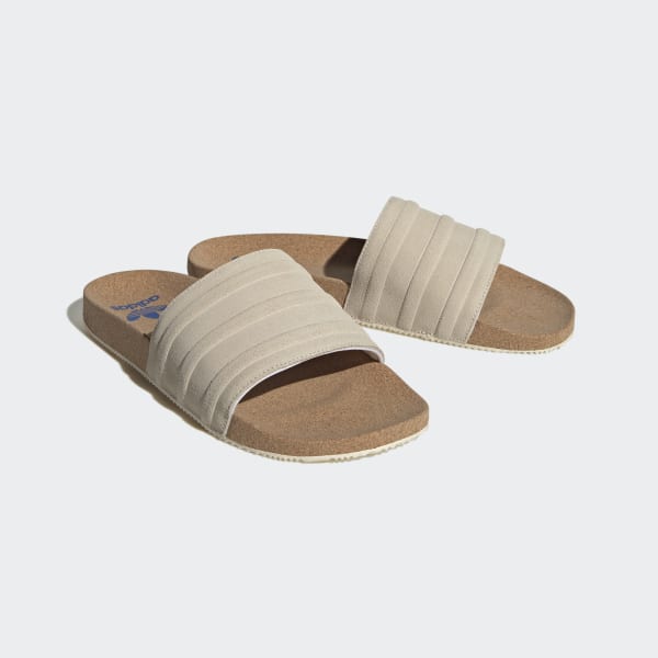 Beige Sandalias Adilette Premium
