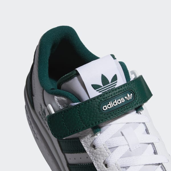 Tenis adidas best sale blancos con verde