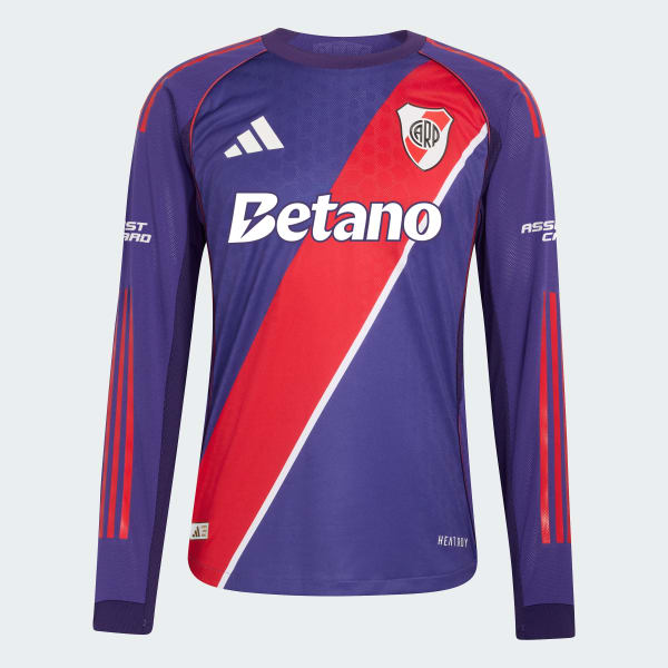 Violeta Camiseta Tercer Uniforme River Plate 2026 Manga larga (Versión Jugador)