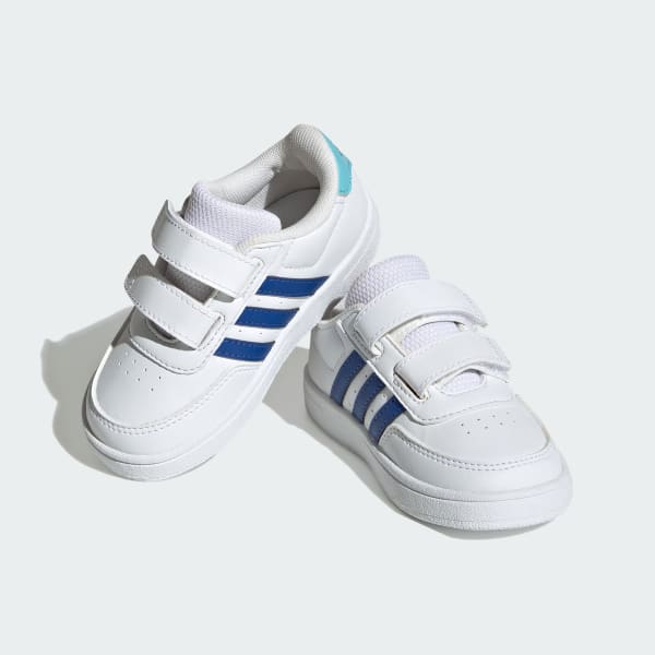 Blanco Tenis Breaknet Lifestyle adidas Court Tira Regulable de Cierre por Contacto Doble