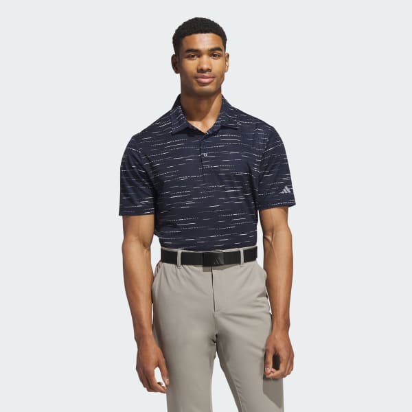 あいうえあ　様　　専用 adidas Ultimate365 Mesh Glimmer Print Polo Shirt - Blue