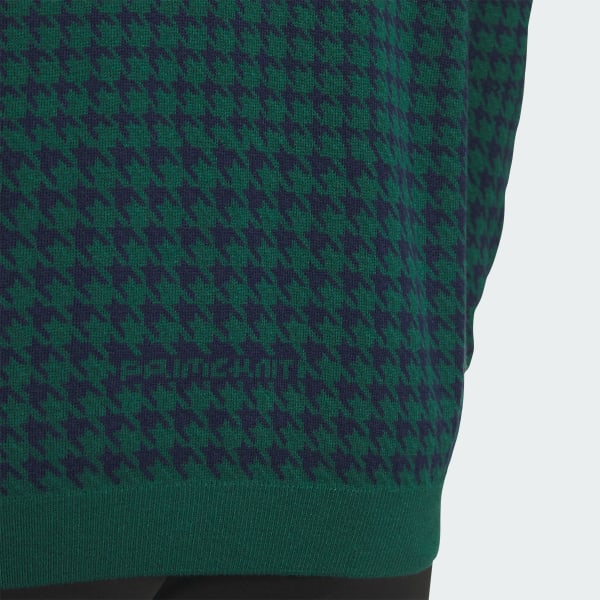 아디다스 프라임니트 자카드 긴팔 크루넥 풀오버 스웨터 - Green 아디다스 프라임니트 자카드 긴팔 크루넥 풀오버 스웨터 - Green