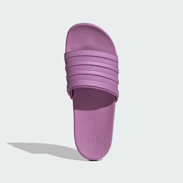 Purple Adilette Comfort Slides