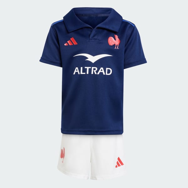 Blue France Rugby Home Mini Kit Kids
