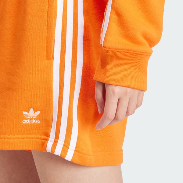 Adidas 3 stripes orange sale
