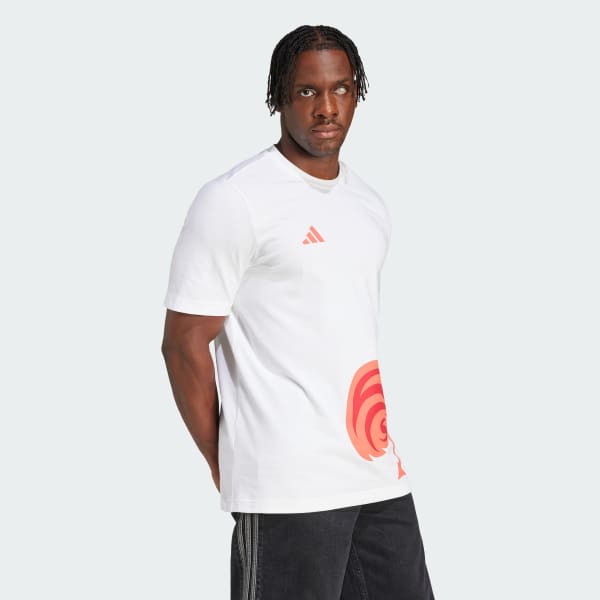 Blanc T-shirt graphique France